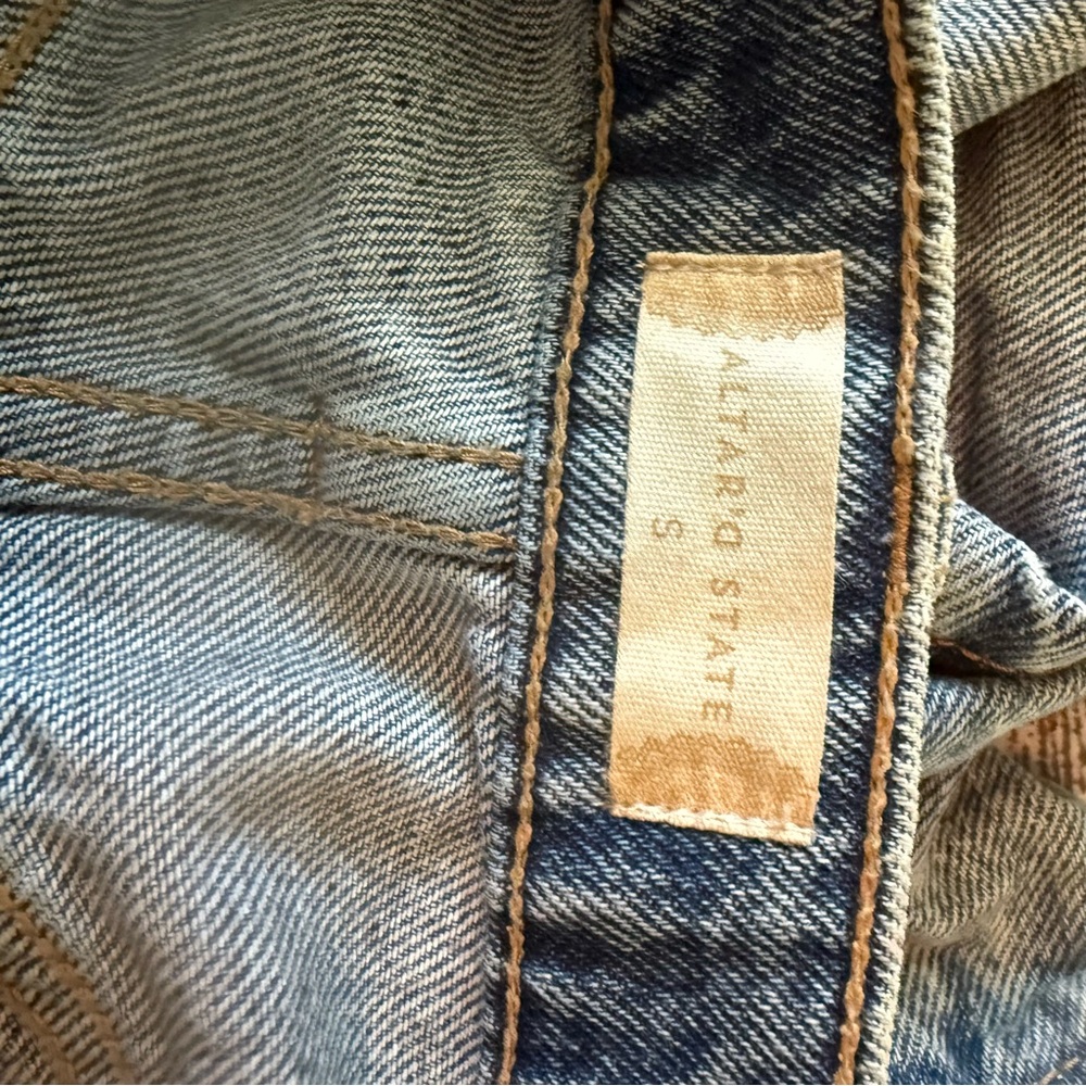 Altar'd State Blue Denim skort - Picture 3 of 3